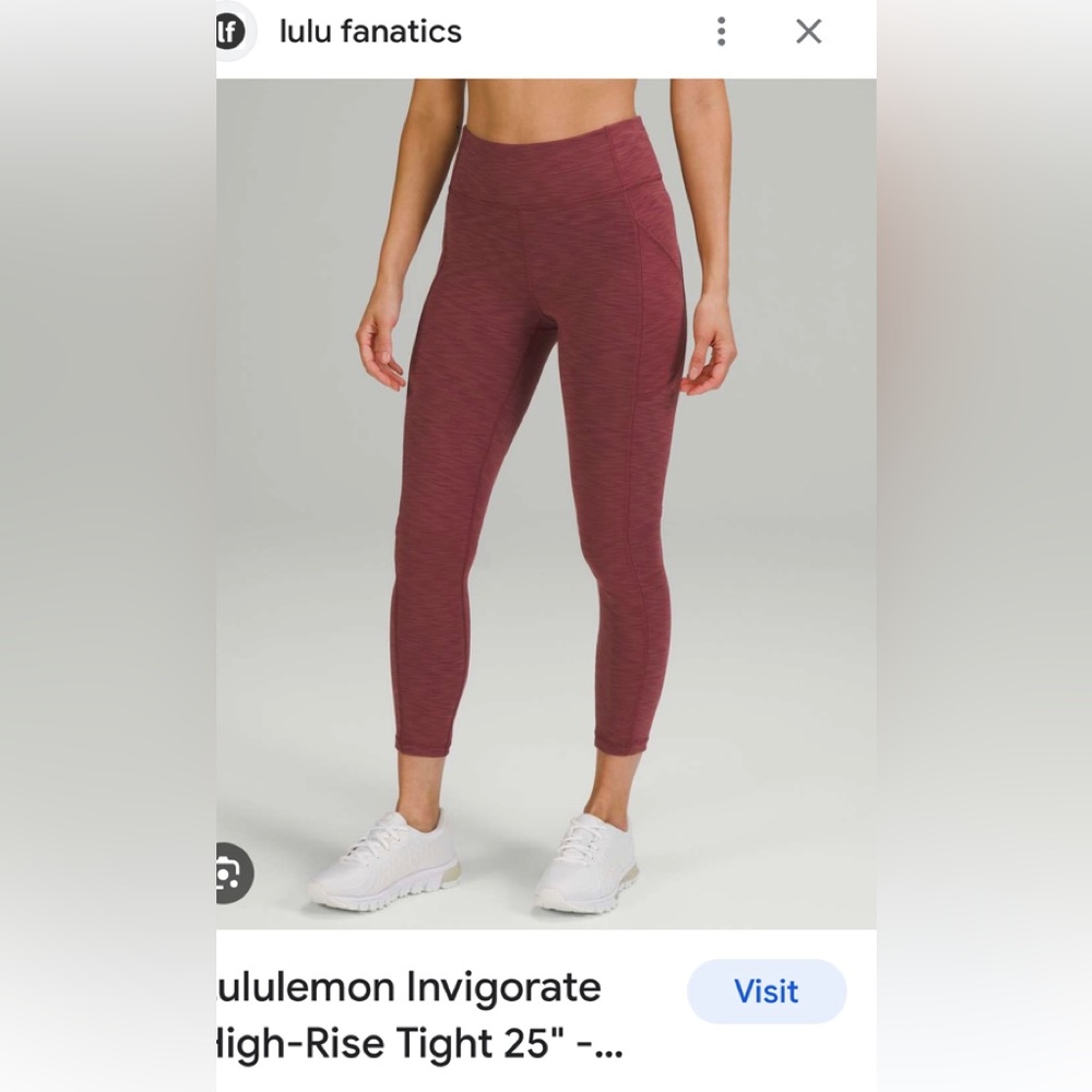 Lululemon High-Rise Invigorate Tight